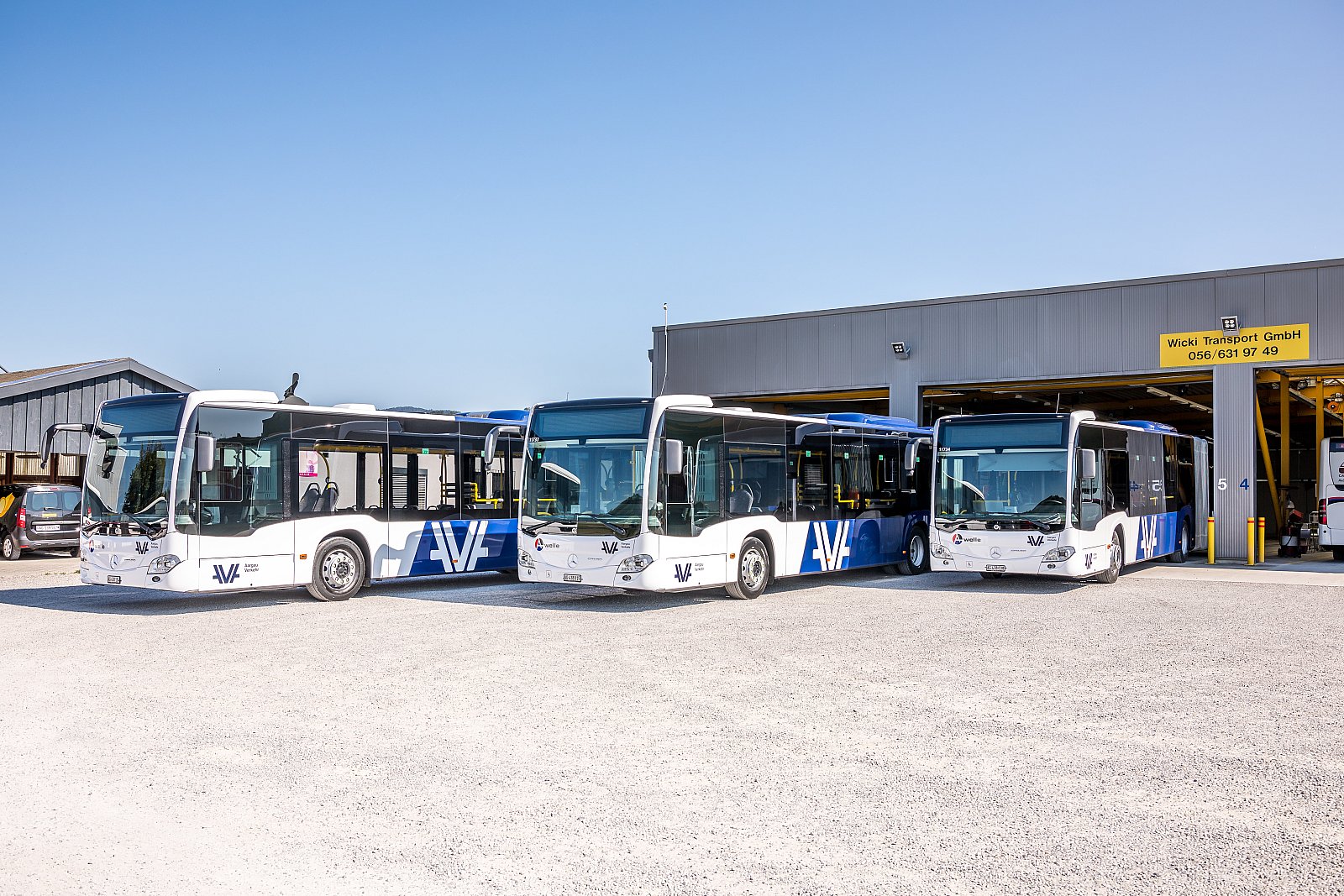 Neue Busflotte für den AVA-Expressbus