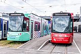 Präsentation des Tramlink-Werbetrams Spital Limmattal