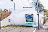 Präsentation des Tramlink-Werbetrams Spital Limmattal