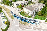 Präsentation des Tramlink-Werbetrams Spital Limmattal