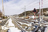 Bauarbeiten am neuen WSB-Bahnhof Oberkulm