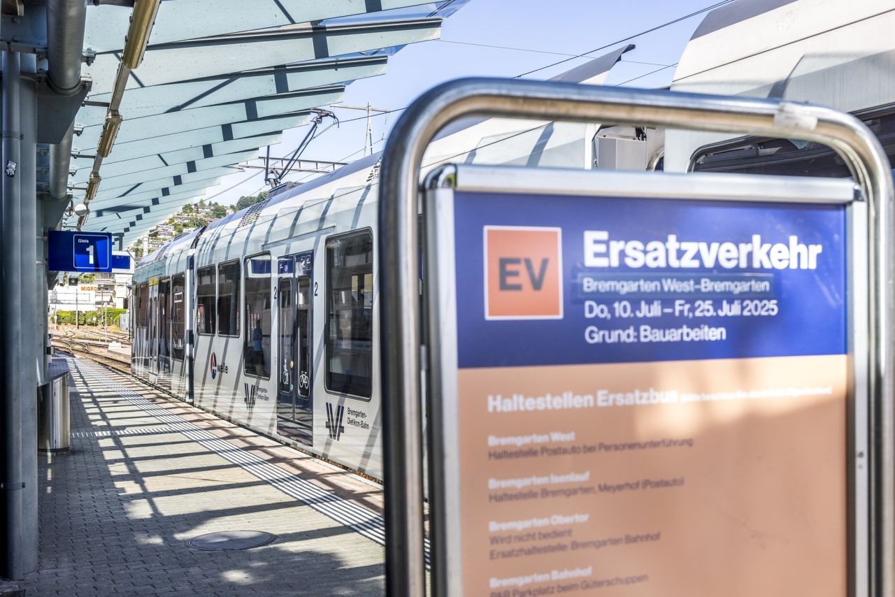 BDB: Ersatzbusse zwischen Bremgarten und Dietikon