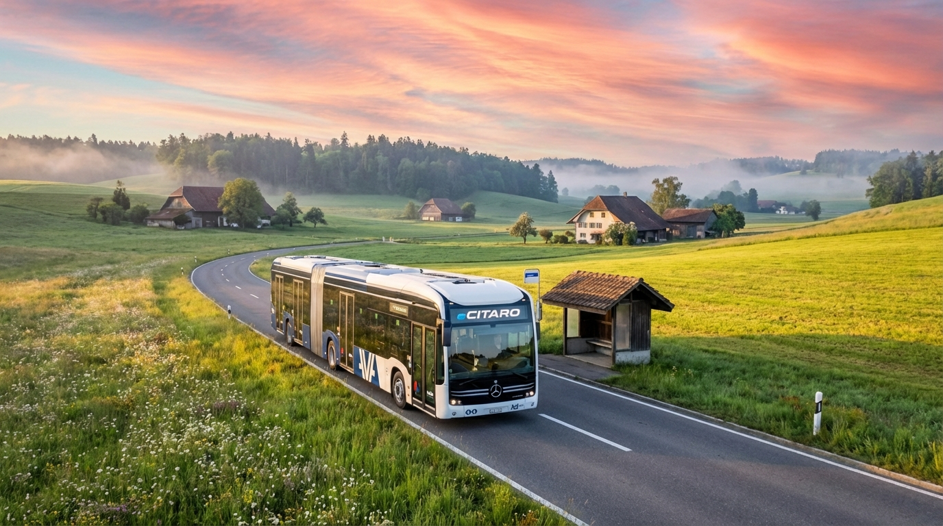 Fahrzeugbesichtigung Limmat Bus